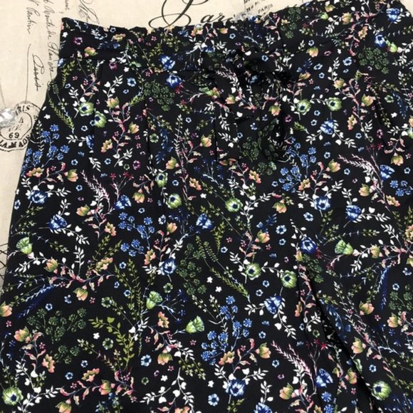 Dr2 Daniel Rainn Floral Print Crop Pants Plus Size - Picture 5 of 11